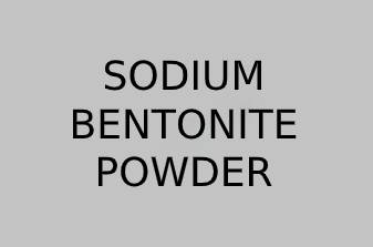 Sodium Bentonite Powder